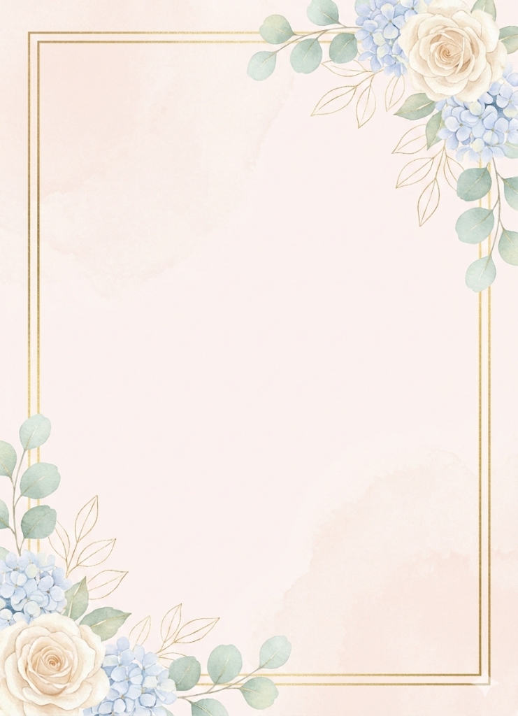 QR card template – Velvet Rose